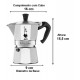 Cafeteira Italiana Para 3 Xicaras Bialetti Nuova Moka Express